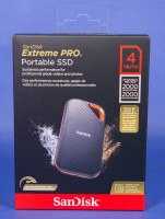 Внешний SSD SanDisk 4TB Extreme PRO, Up to 2000MBs, USB 3.2 Gen 2x2, SDSSDE81-4T00-G25